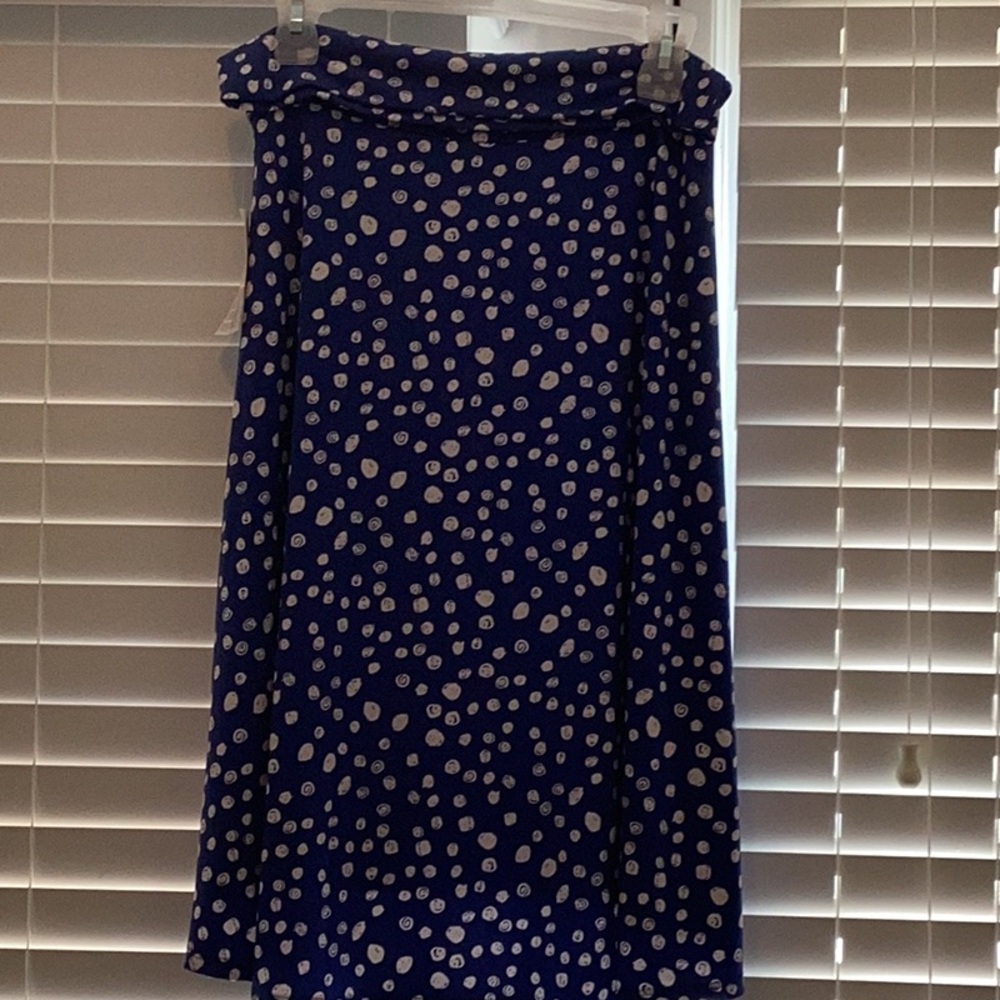 LuLaRoe Blue Azure skirt